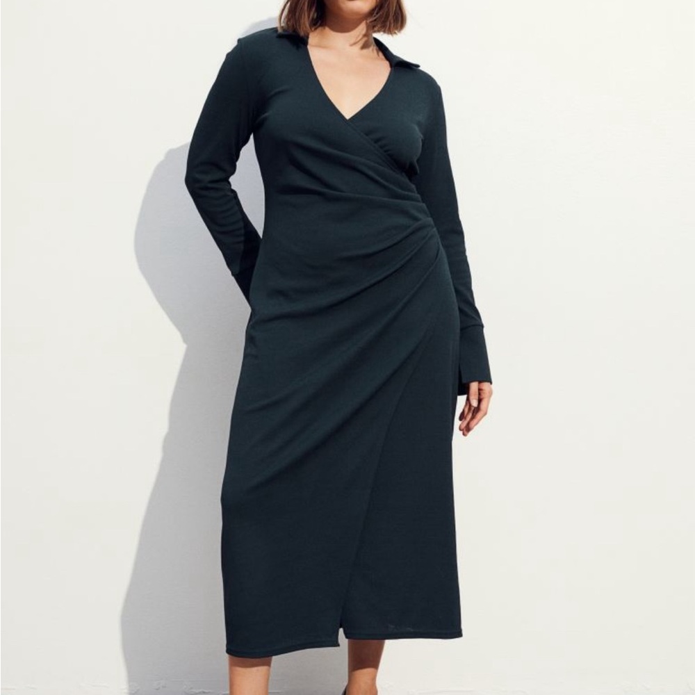 H&M jersey wrap dress